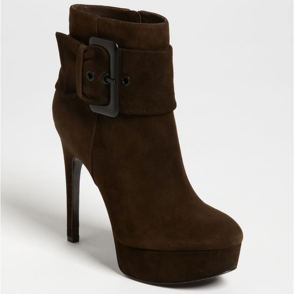 Via Spiga Demetra Ankle Boot, Dark Olive